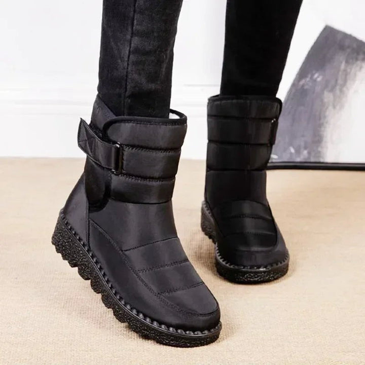 Isolde | Women's Waterproof Quilted Boots Fleece Lined