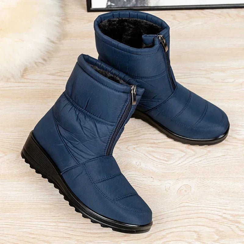 Isolde | Women's Waterproof Quilted Boots Fleece Lined