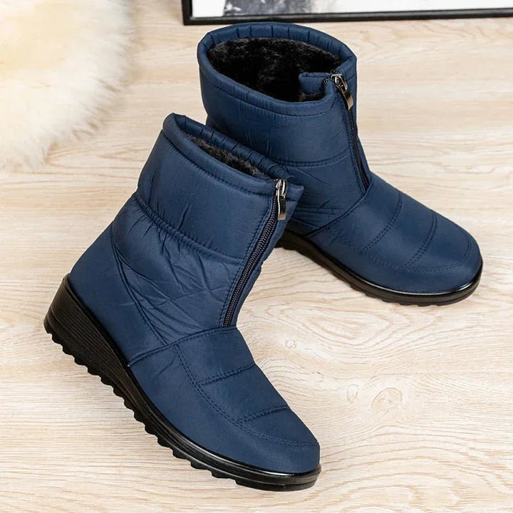 Isolde | Women's Waterproof Quilted Boots Fleece Lined