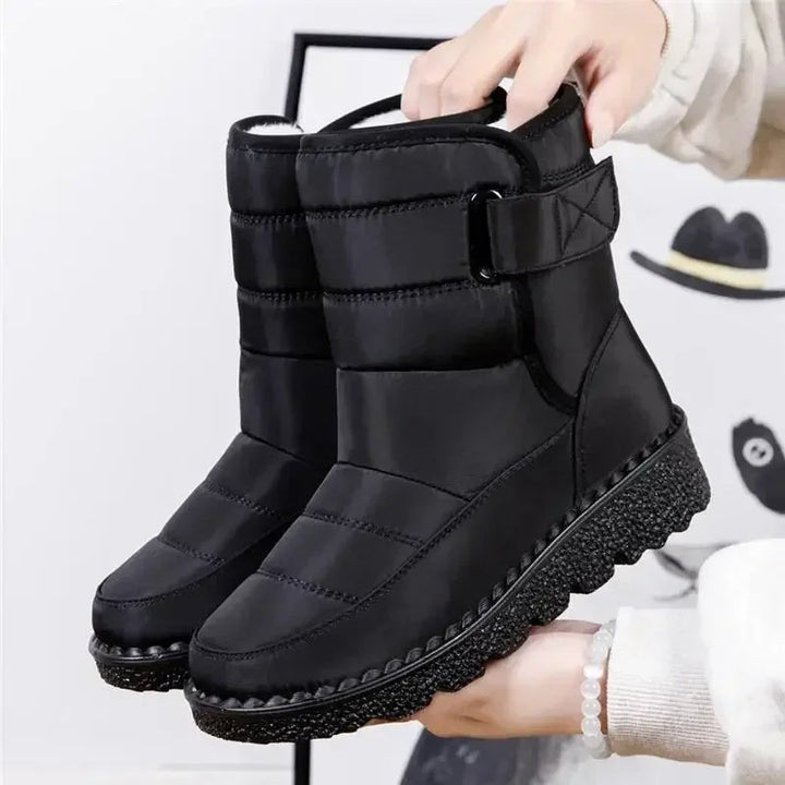 Isolde | Women's Waterproof Quilted Boots Fleece Lined