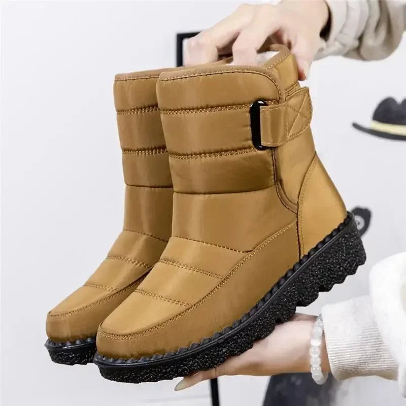 Isolde | Women's Waterproof Quilted Boots Fleece Lined