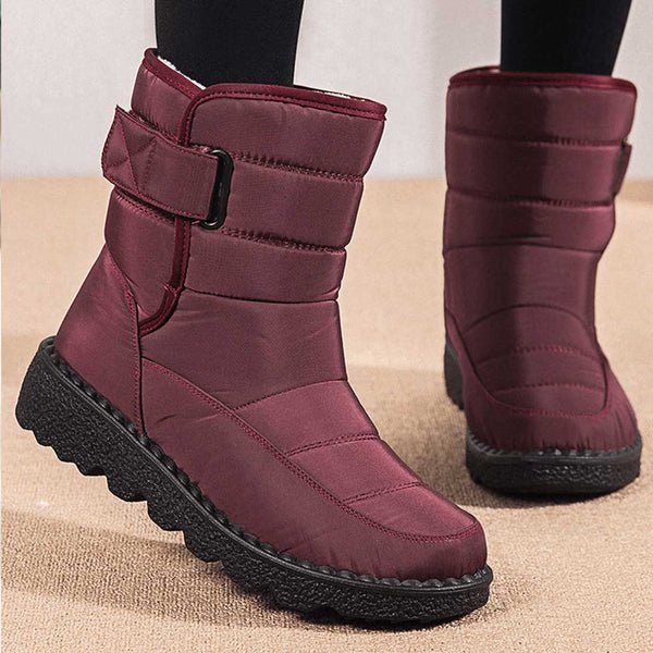 Isolde | Women's Waterproof Quilted Boots Fleece Lined