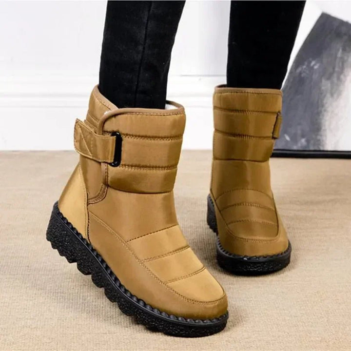 Isolde | Women's Waterproof Quilted Boots Fleece Lined