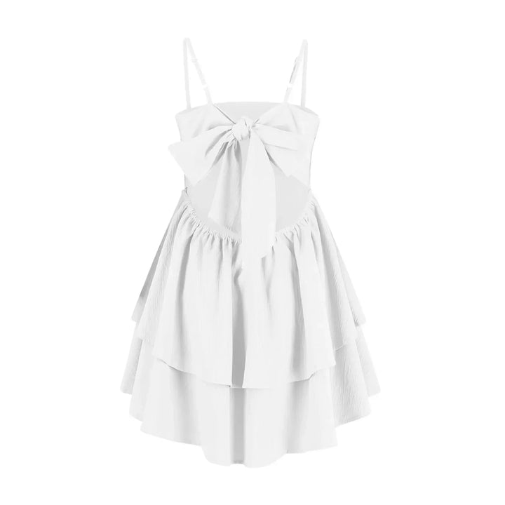 Juliette | Women's Tiered Spaghetti-Strap Cocktail Mini Dress