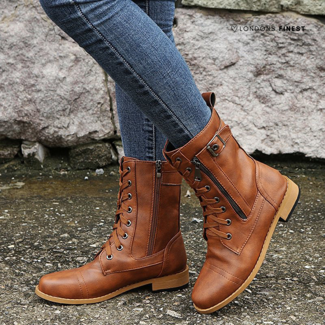 Rose | Women Lace-Up Winter Boots