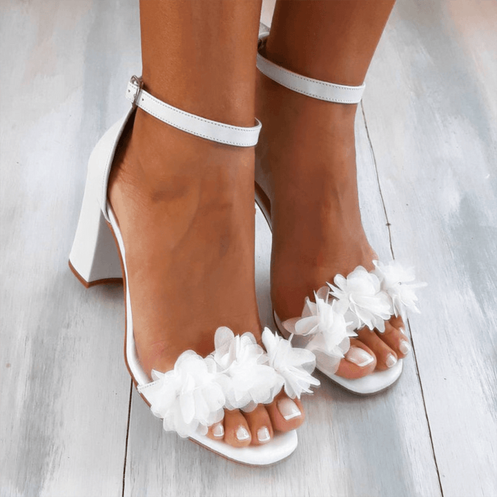 Lillian | Effortless Women's Block Heel Ankle Strap