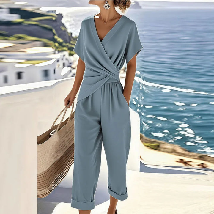 Paris | Elegant Women's Summer Two Piece Set Outfit