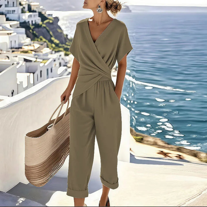 Paris | Elegant Women's Summer Two Piece Set Outfit