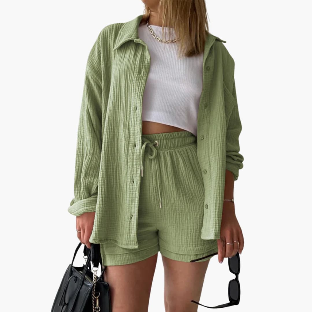 Phara | Elegant Women's Summer Two Piece Set
