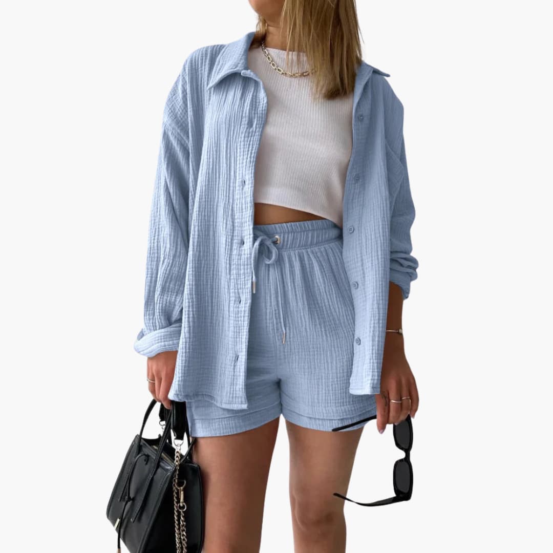 Phara | Elegant Women's Summer Two Piece Set