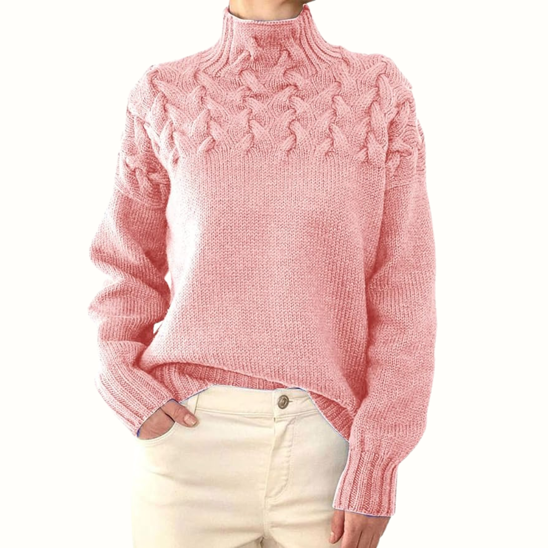 Athena | Textured Knit Sweater