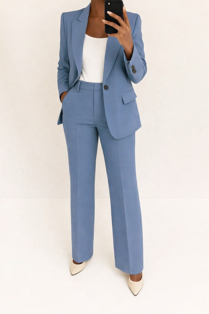 Pomme | Elegant Women's Two Piece Suit Set