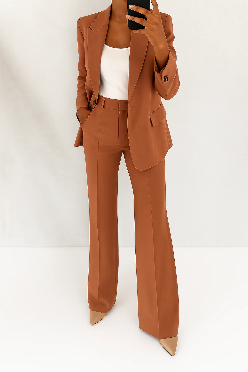 Pomme | Elegant Women's Two Piece Suit Set