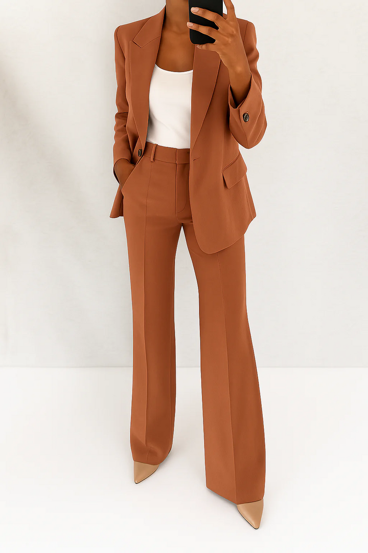 Pomme | Elegant Women's Two Piece Suit Set