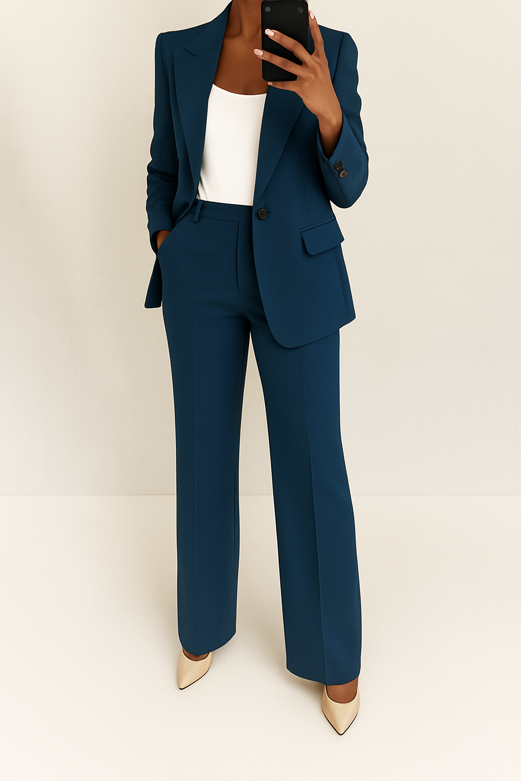 Pomme | Elegant Women's Two Piece Suit Set