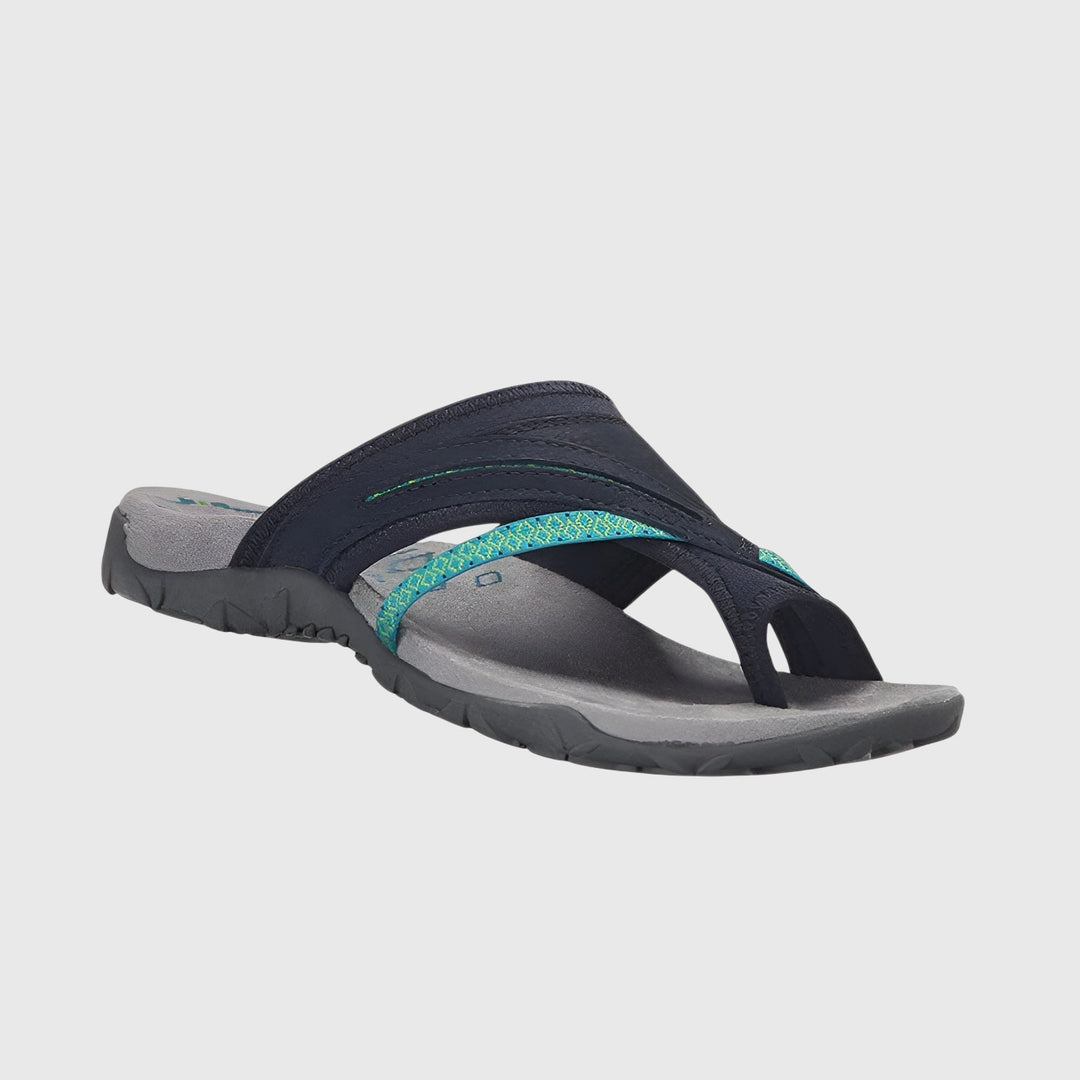 Quinn | Women's Sport Outdoor Thong Quilted Neoprene Flat Flip Flops