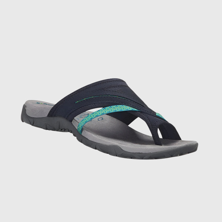 Quinn | Women's Sport Outdoor Thong Quilted Neoprene Flat Flip Flops
