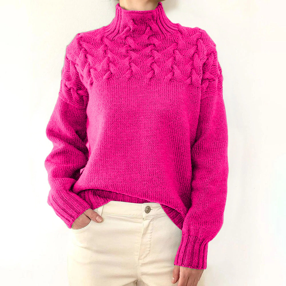 Athena | Textured Knit Sweater