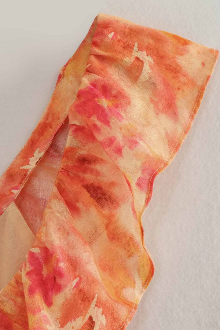 Bethany | Floral Elegant Ruffle Maxi Dress