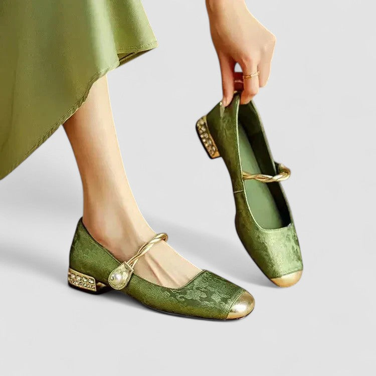 Payton | Women Mary Jane Low Heel Shoes