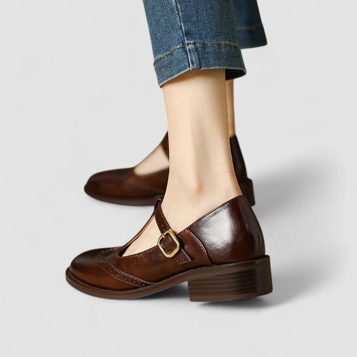 Gabriella | Women Spring Buckle Strap Mary Janes