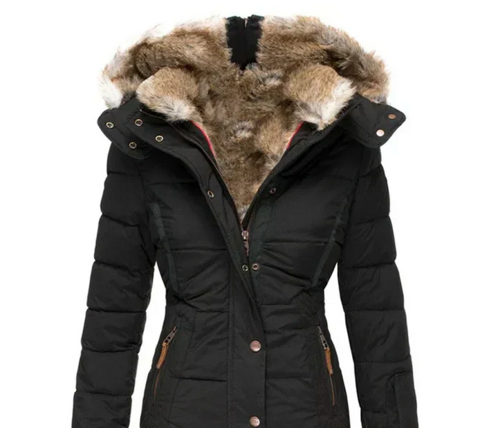 Bella - Cozy Winter Coat with Fur Interior