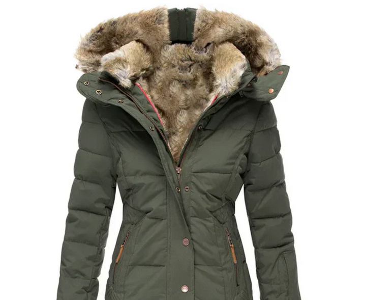 Bella - Cozy Winter Coat with Fur Interior