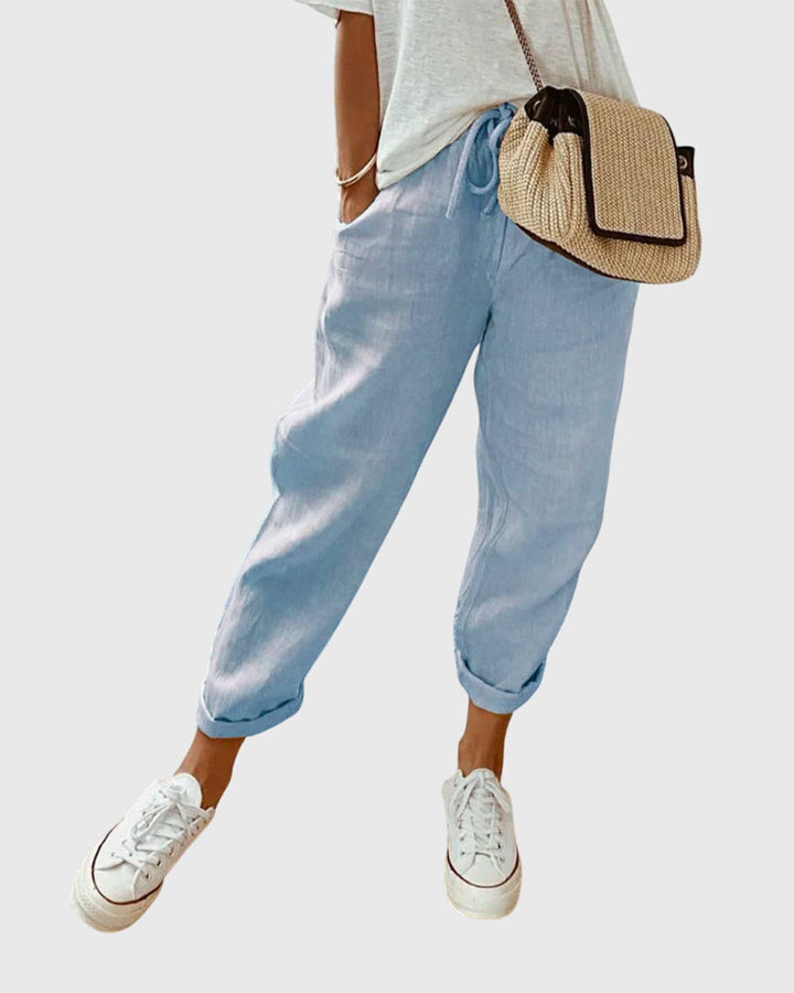 Seraphina | Relaxed Women's Elastic High Waist Pants