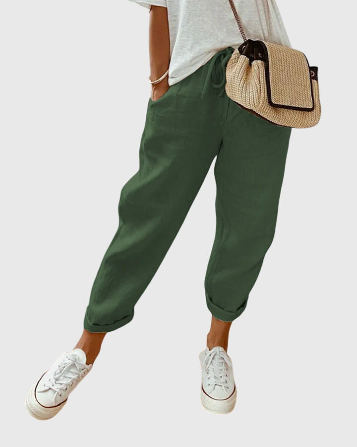 Seraphina | Relaxed Women's Elastic High Waist Pants