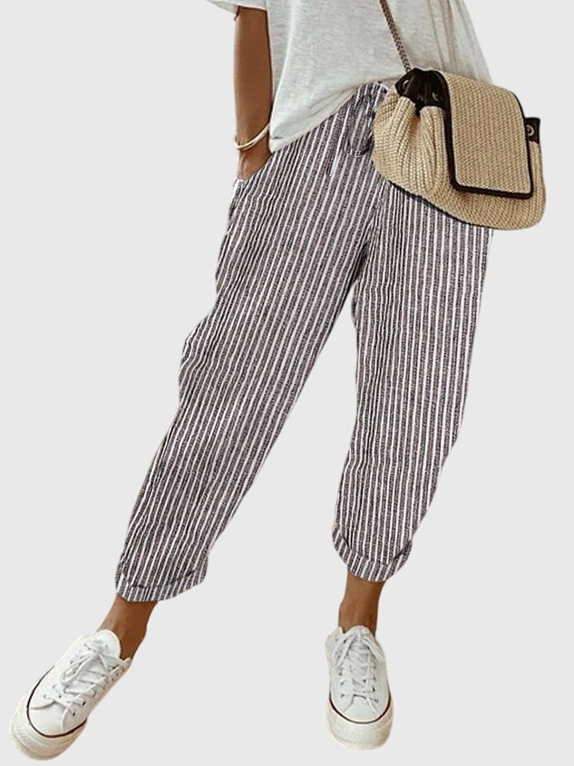 Seraphina | Relaxed Women's Elastic High Waist Pants