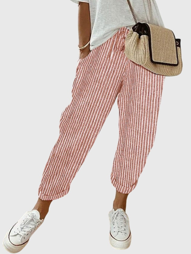 Seraphina | Relaxed Women's Elastic High Waist Pants