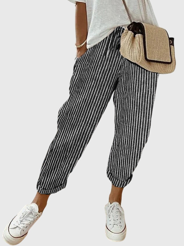Seraphina | Relaxed Women's Elastic High Waist Pants