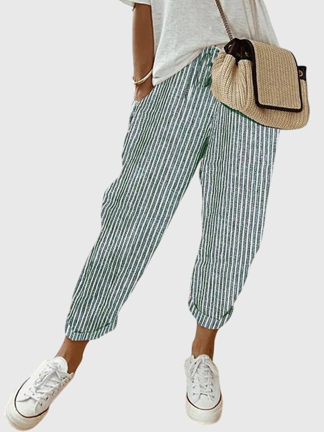 Seraphina | Relaxed Women's Elastic High Waist Pants