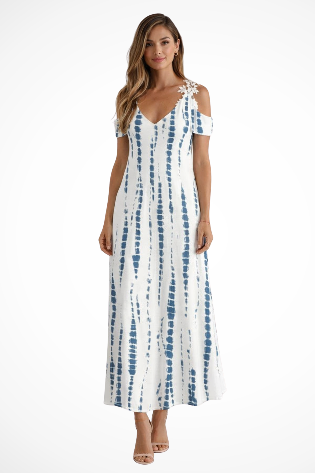 Sienna | Womens V-Neck Summer Floral Maxi Dress