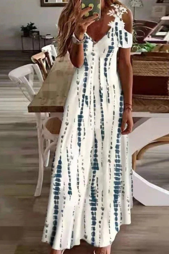 Sienna | Womens V-Neck Summer Floral Maxi Dress