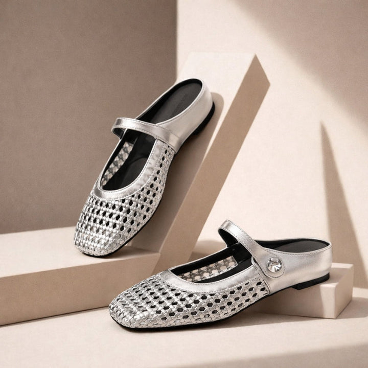 Sienna | Stylish Women's Summer Mules Flat Slip-on