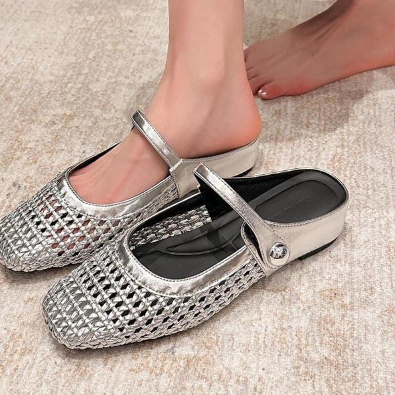 Sienna | Stylish Women's Summer Mules Flat Slip-on