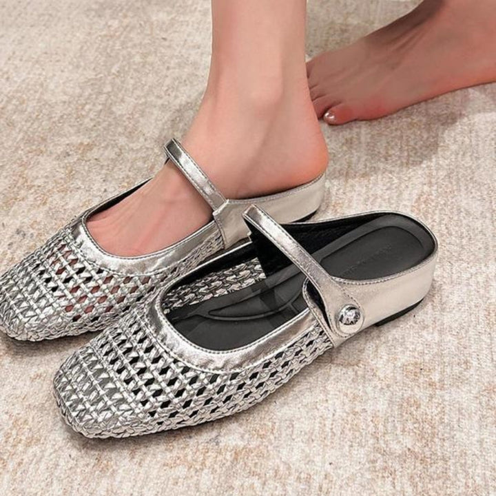 Sienna | Stylish Women's Summer Mules Flat Slip-on
