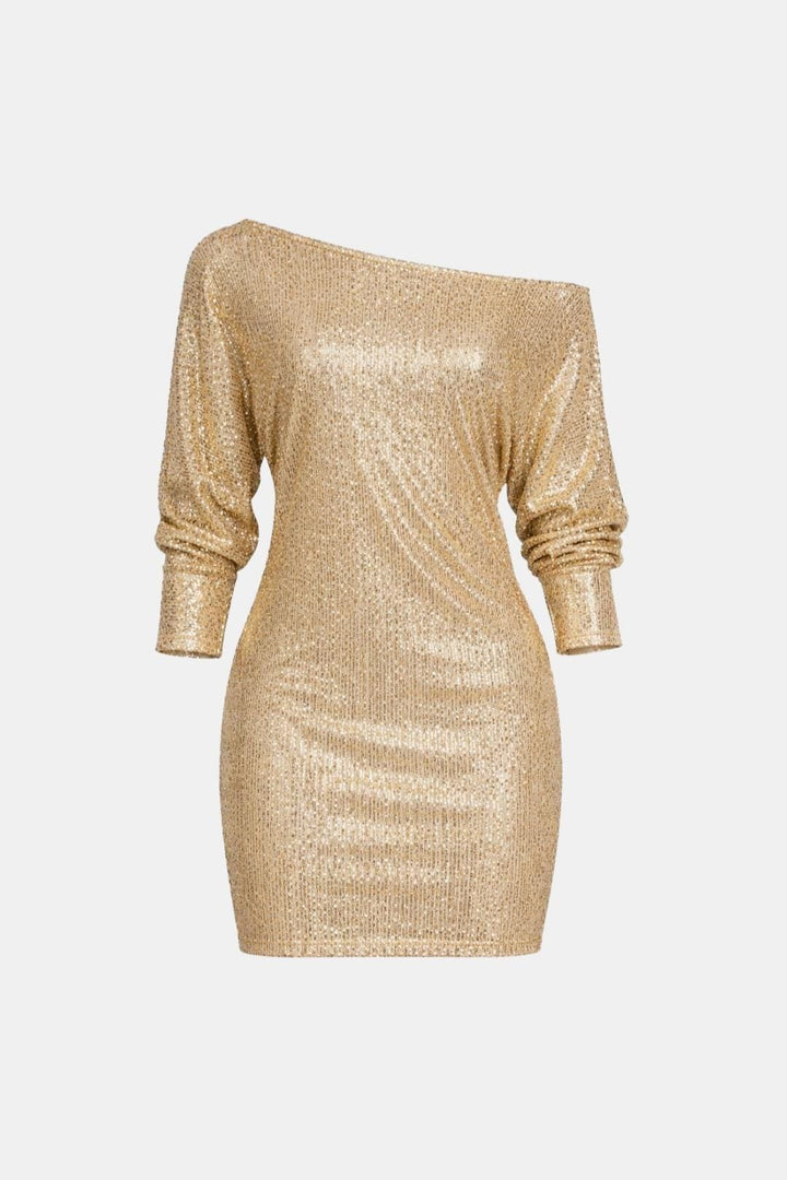 Sylvia | Women's Contrasting Cocktail Mini Dress