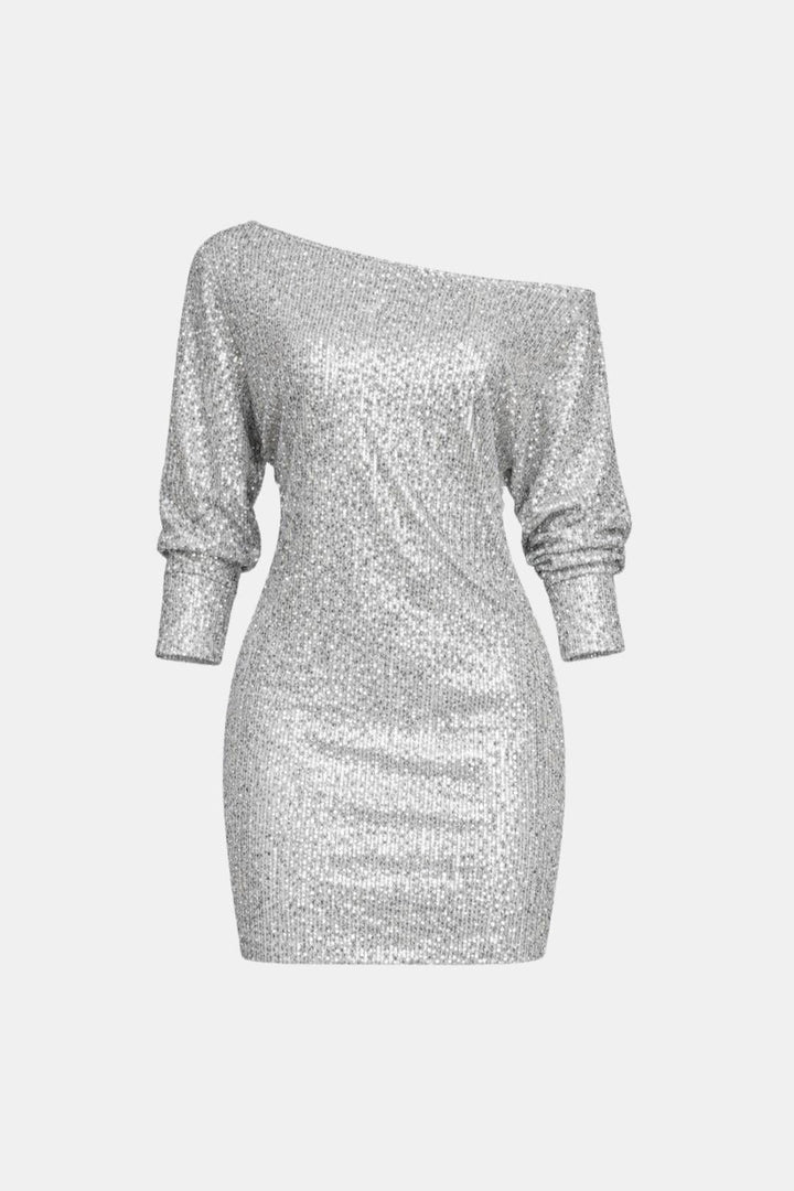 Sylvia | Women's Contrasting Cocktail Mini Dress