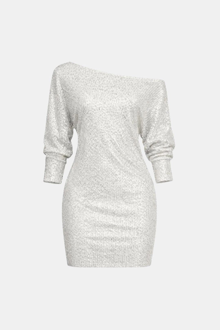 Sylvia | Women's Contrasting Cocktail Mini Dress