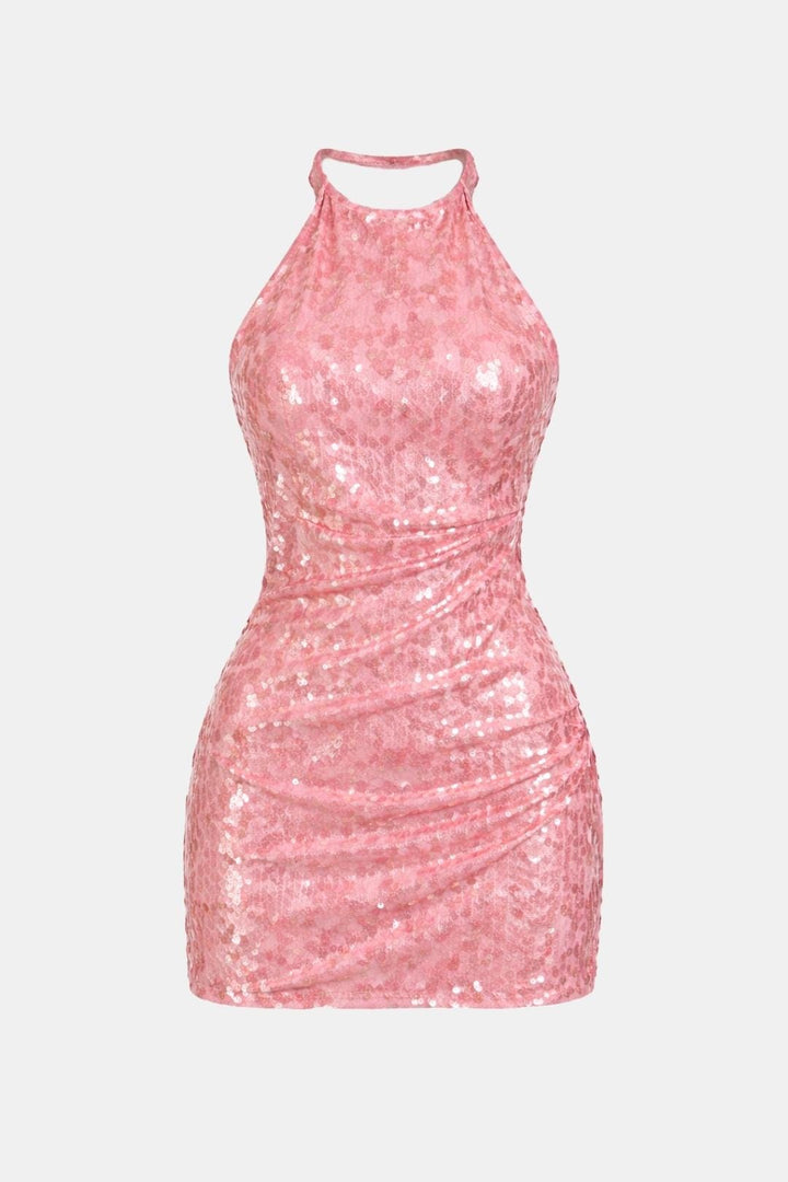 Valerie | Women's Sequin Sleeveless Mini Cocktail Dress