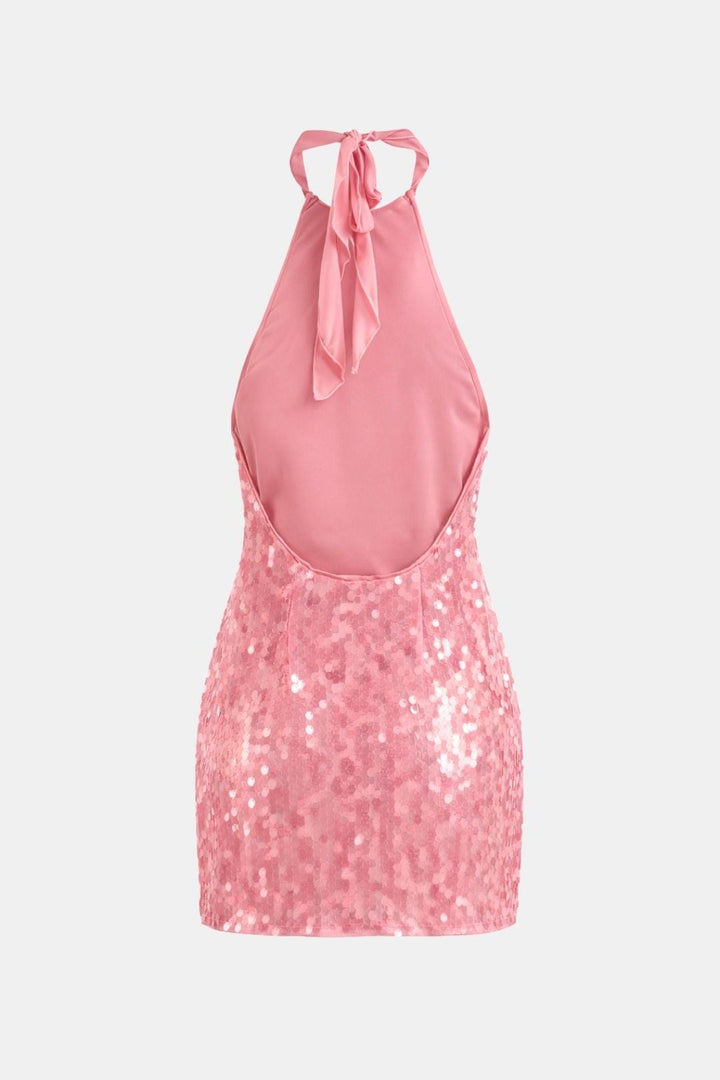 Valerie | Women's Sequin Sleeveless Mini Cocktail Dress