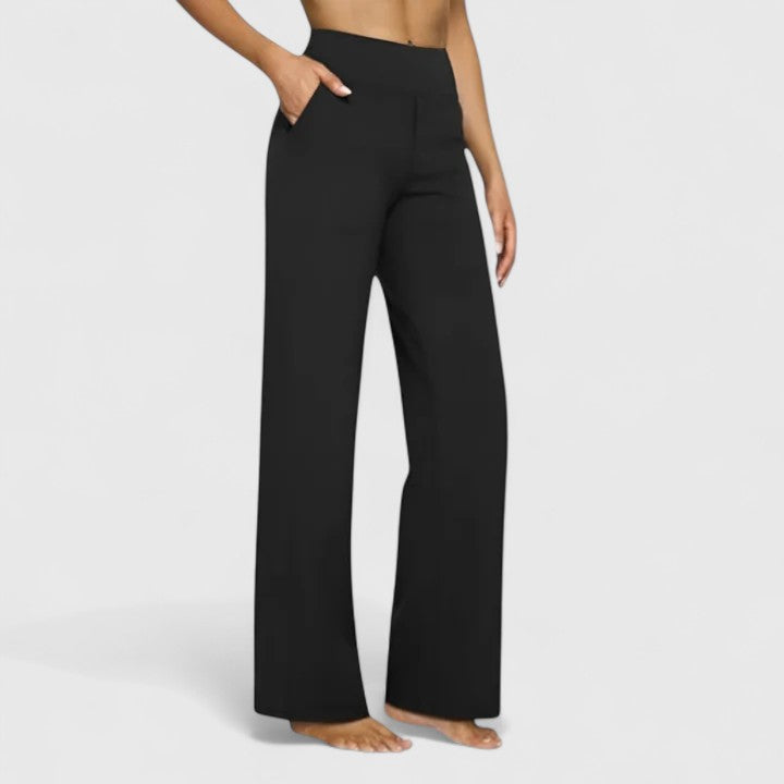 Vivienne | Relaxed Women's Wide Leg Pants Side Pockets
