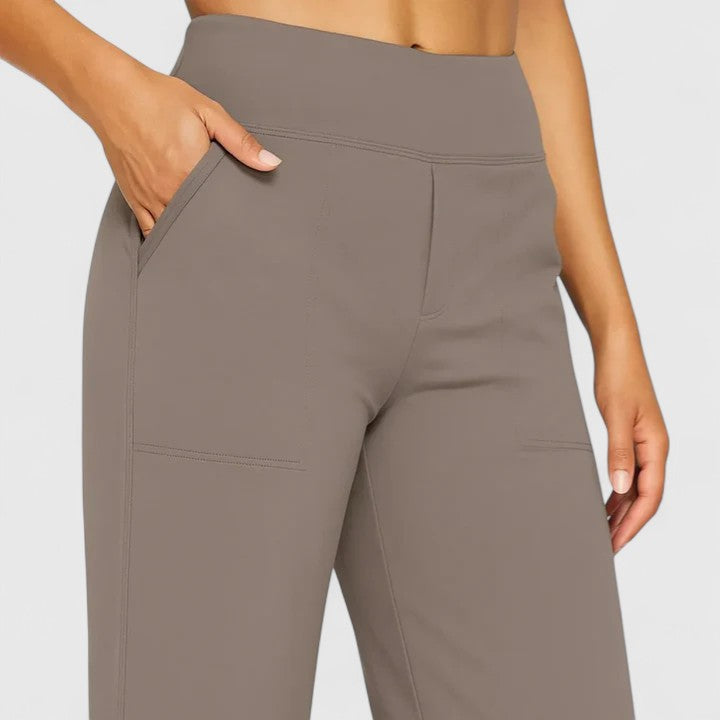 Vivienne | Relaxed Women's Wide Leg Pants Side Pockets