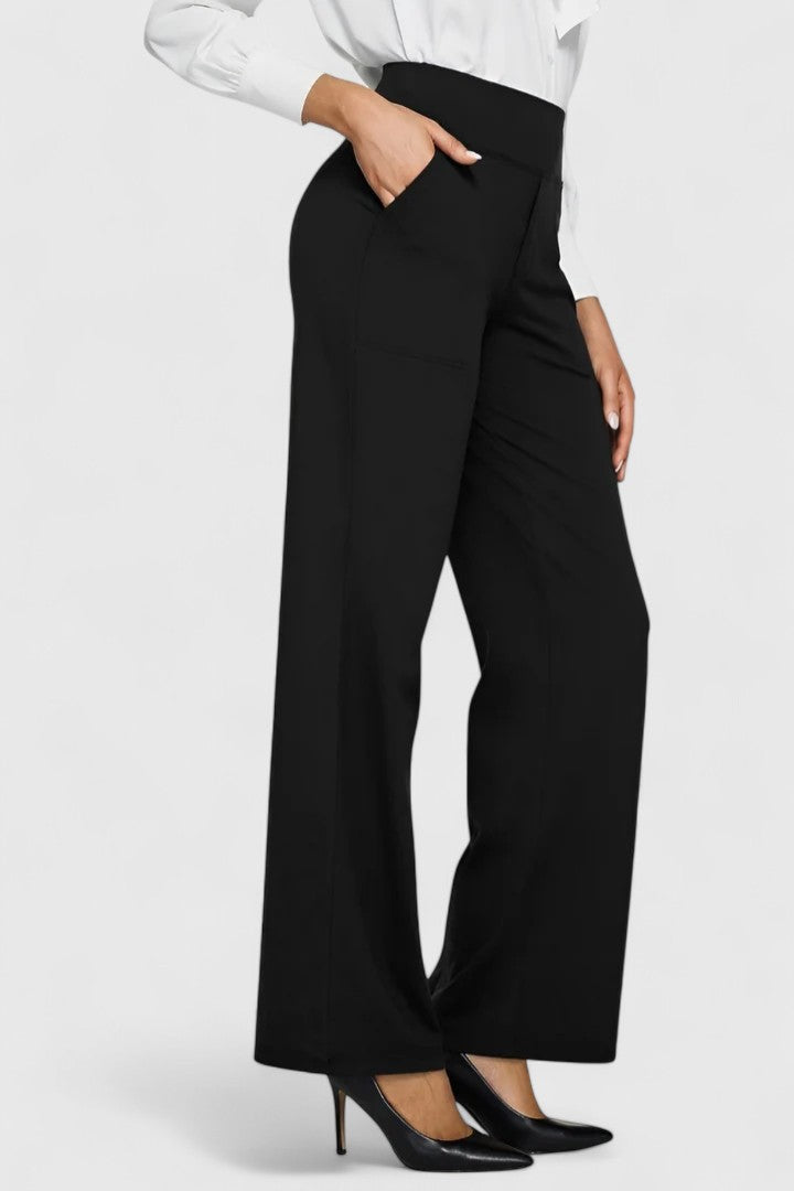Vivienne | Relaxed Women's Wide Leg Pants Side Pockets