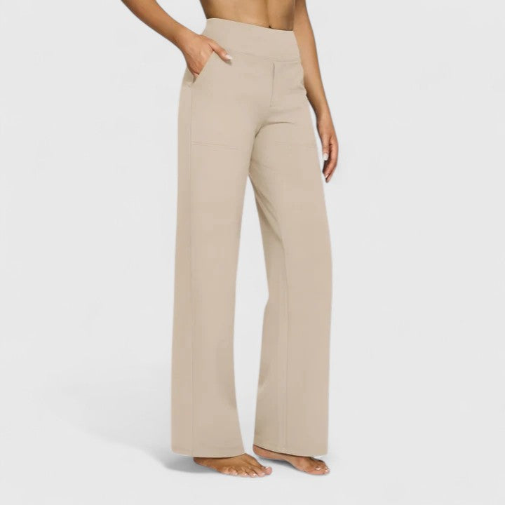 Vivienne | Relaxed Women's Wide Leg Pants Side Pockets