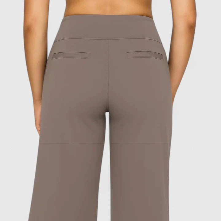Vivienne | Relaxed Women's Wide Leg Pants Side Pockets