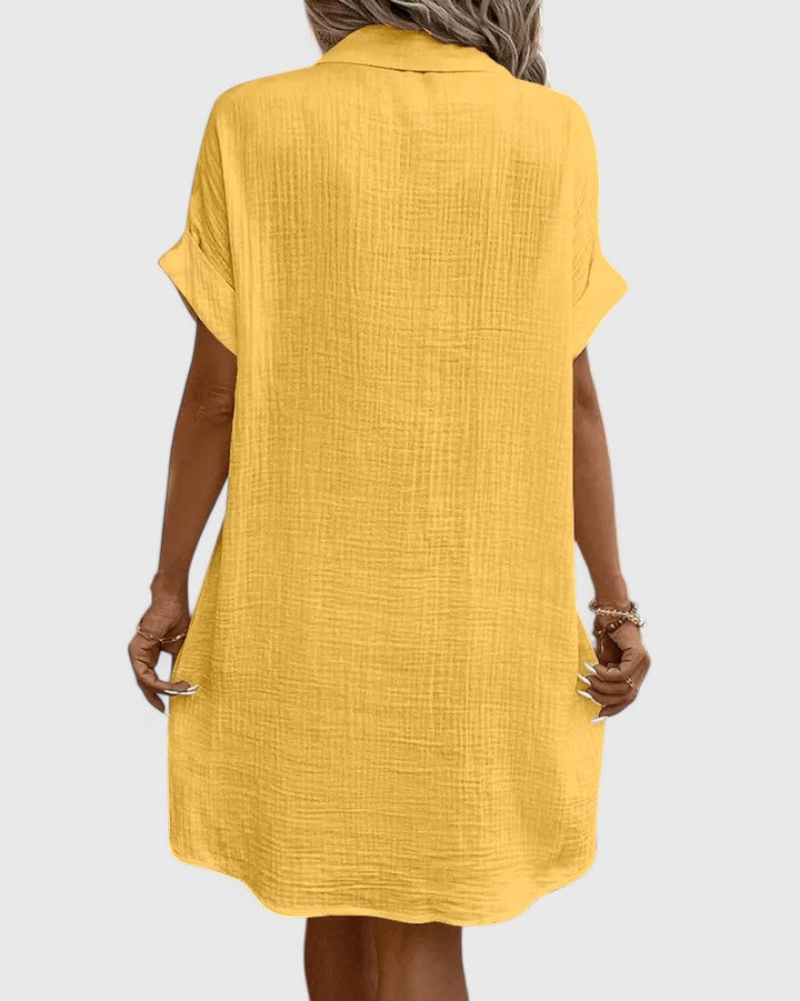 Willow | Elegant Women’s 2026 Graduation Relaxed Airy Midi Dress