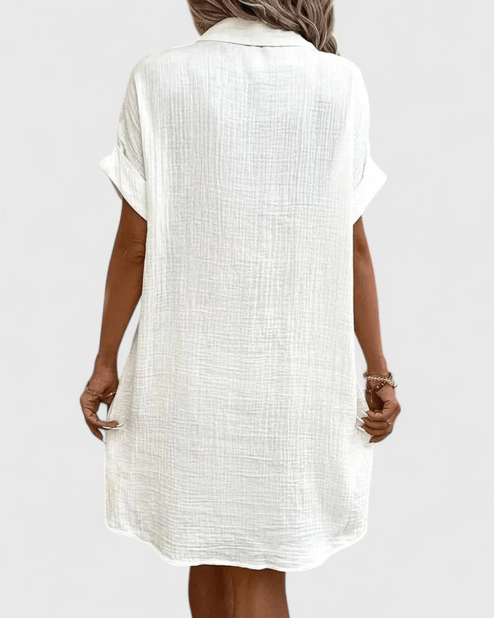 Willow | Elegant Women’s 2026 Graduation Relaxed Airy Midi Dress
